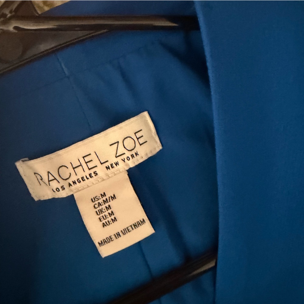Rachel Zoe || ruched sleeve blazer in cobalt - Picture 3 of 6